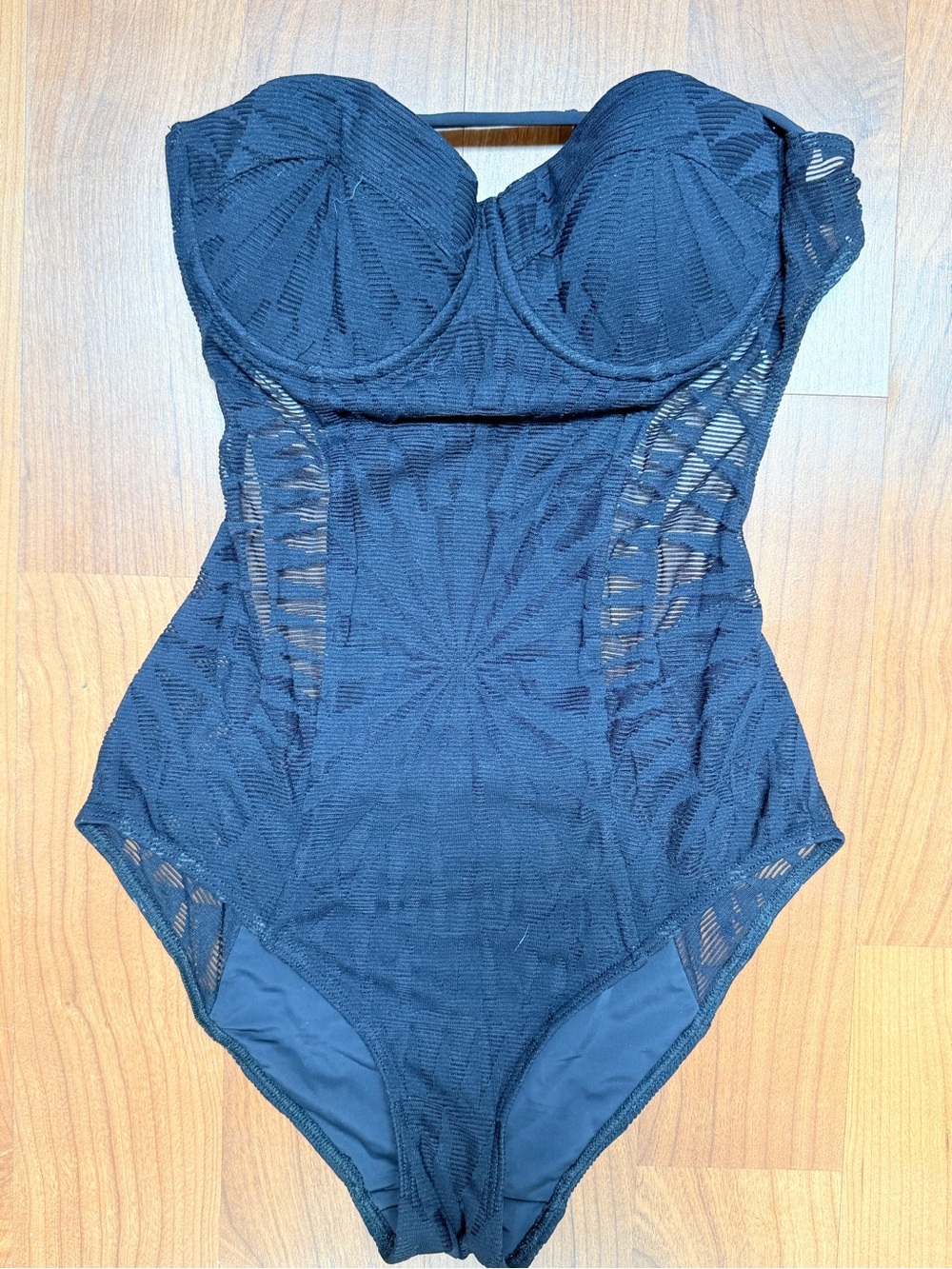 Mara Hoffman Textured One-Piece Swimsuit - Black